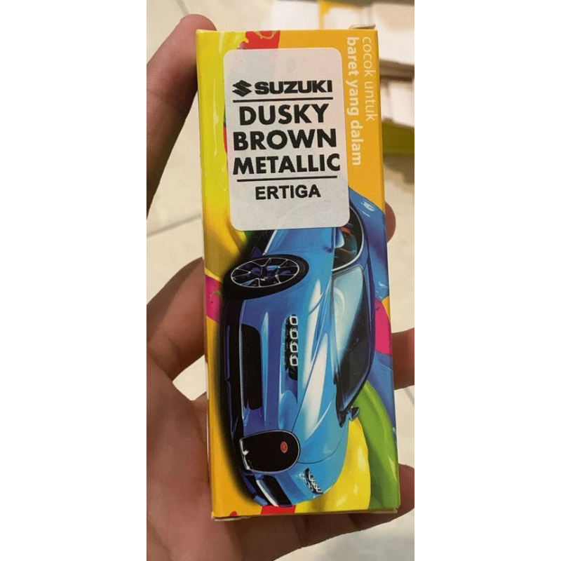 Suzuki Dusky Brown Metallic Cat Oles Penghilang Baret Mobil Lecet Coklat Metalik
