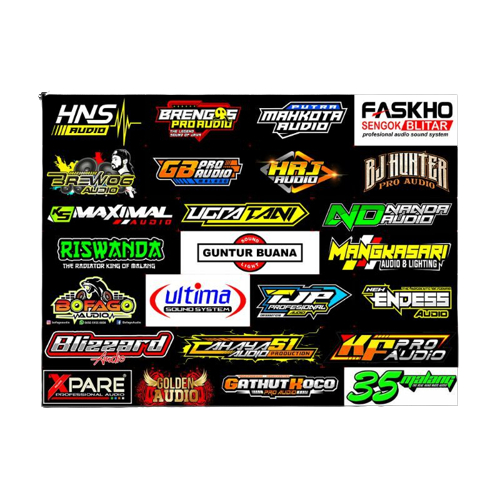 

STICKER / STIKER SOUND SYSTEM ISI 25 /Brewog Brengos k5 maximal HRJ