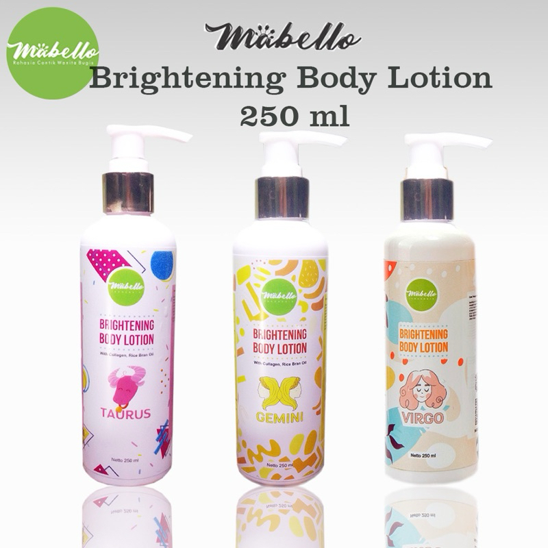 SS-MABELLO Brightening Body Lotion 250ml By Mabello