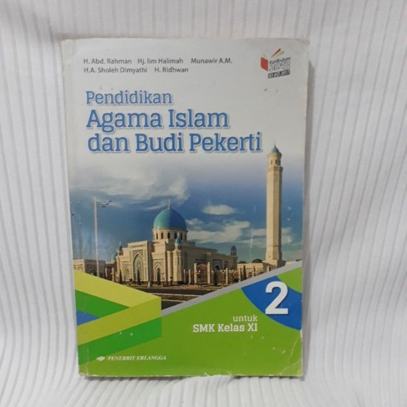 PENDIDIKAN AGAMA ISLAM DAN BUDI PEKERTI KELAS 11 SMK ERLANGGA
