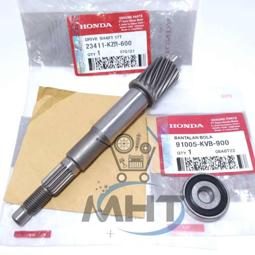 AS PULY PULLY VARIO 125 150 OLD FI + BEARING BAK CVT 6002 LAHAR As Pully Puly Puli Belakang Honda Va