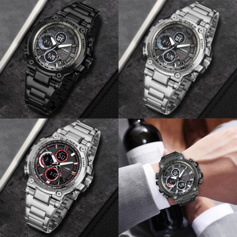 Jam Tangan Pria D Ziner 8252 Original