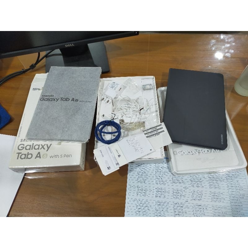 SAMSUNG TAB A6 WITH S PEN 4G LTE FULLSET BONUS