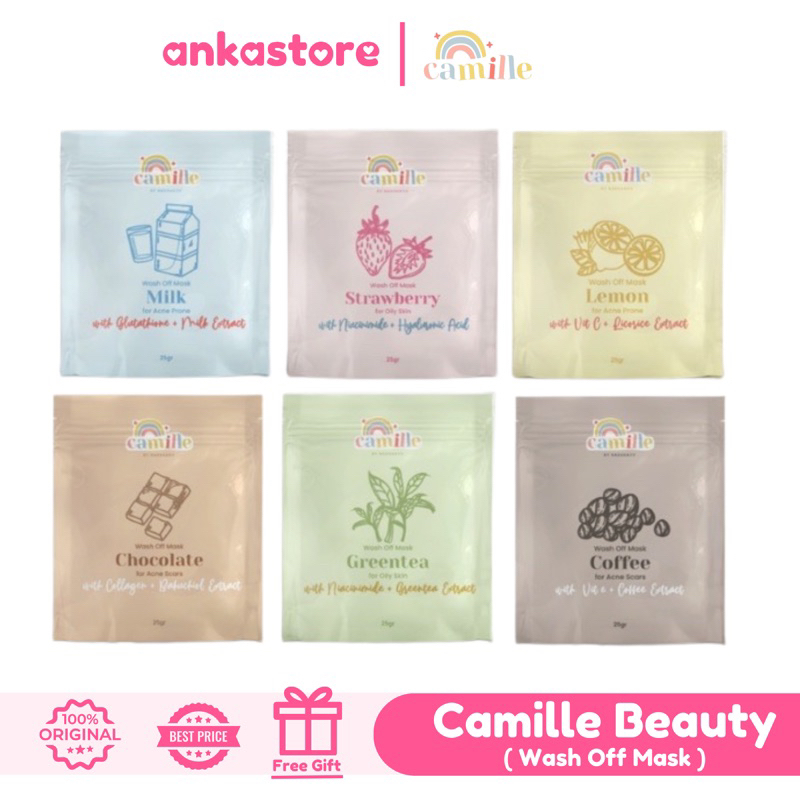 Camille Beauty Wash Off Mask (Masker Wajah)