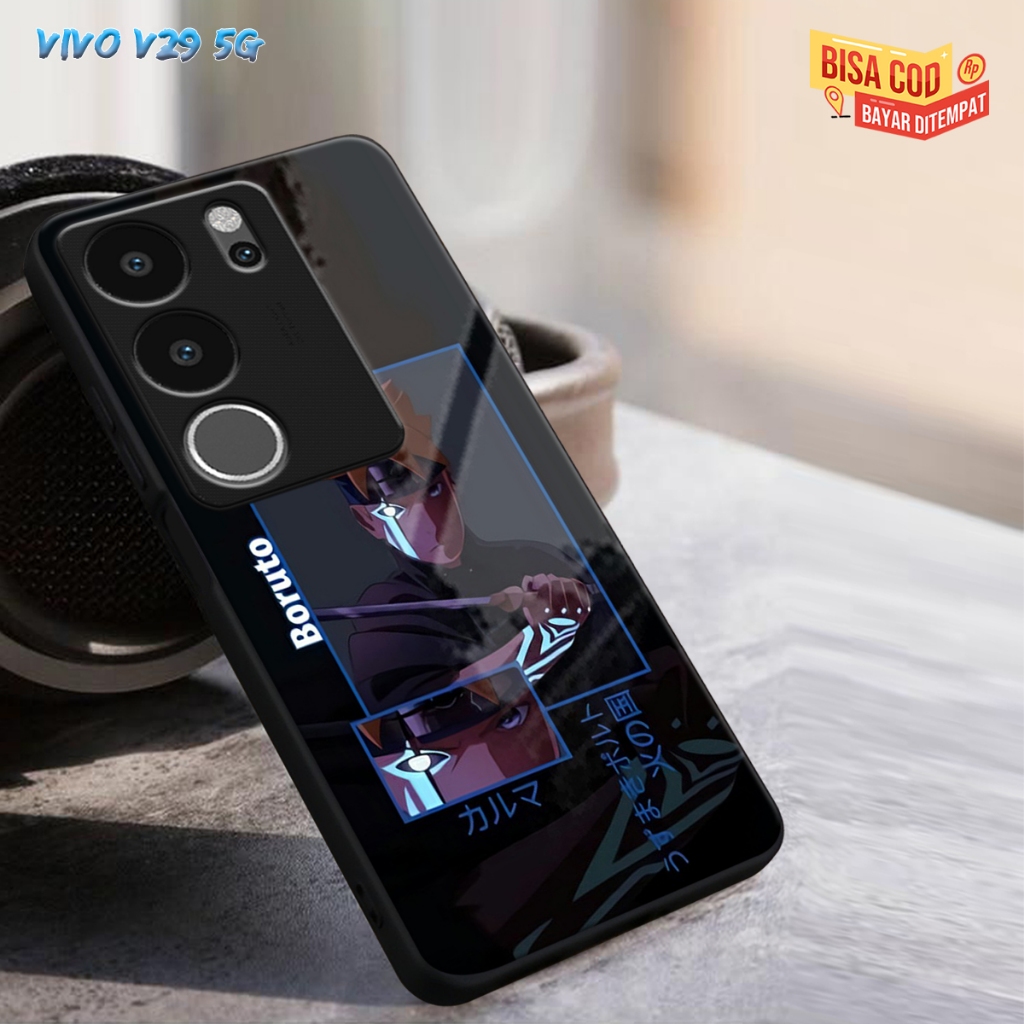 (CC236)CASING GLASS VIVO V29 5G CASING GLOSSY V29 5G CASE KACA VIVO V29 5G SOFTCASE VIVO V29 5G