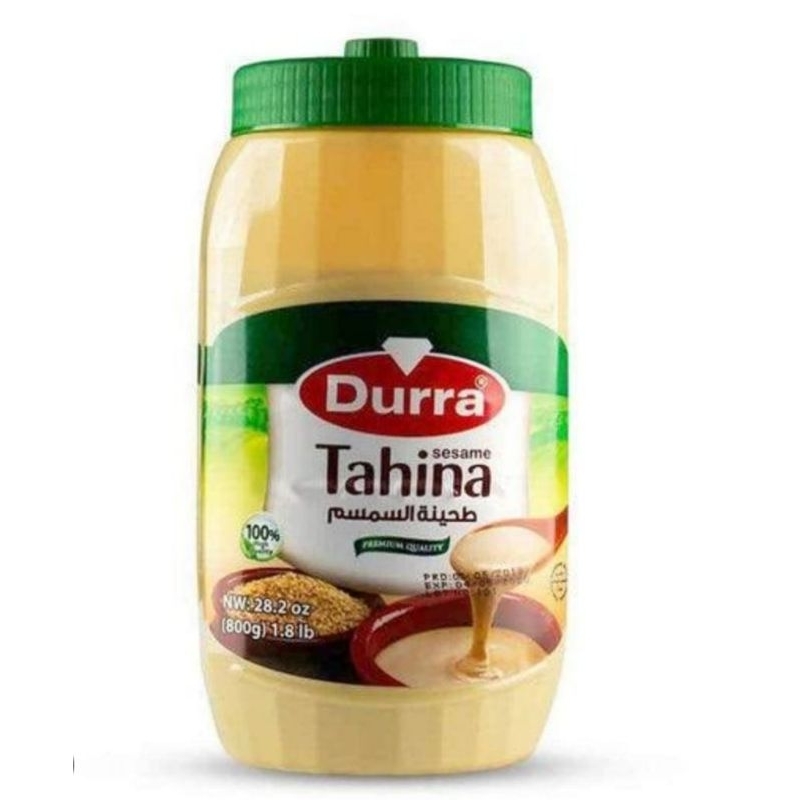 

Durra Tahina or Tahina Durra Arabic Sesame Selai Tahinah Biji Wijen Pasta Arab Tahini