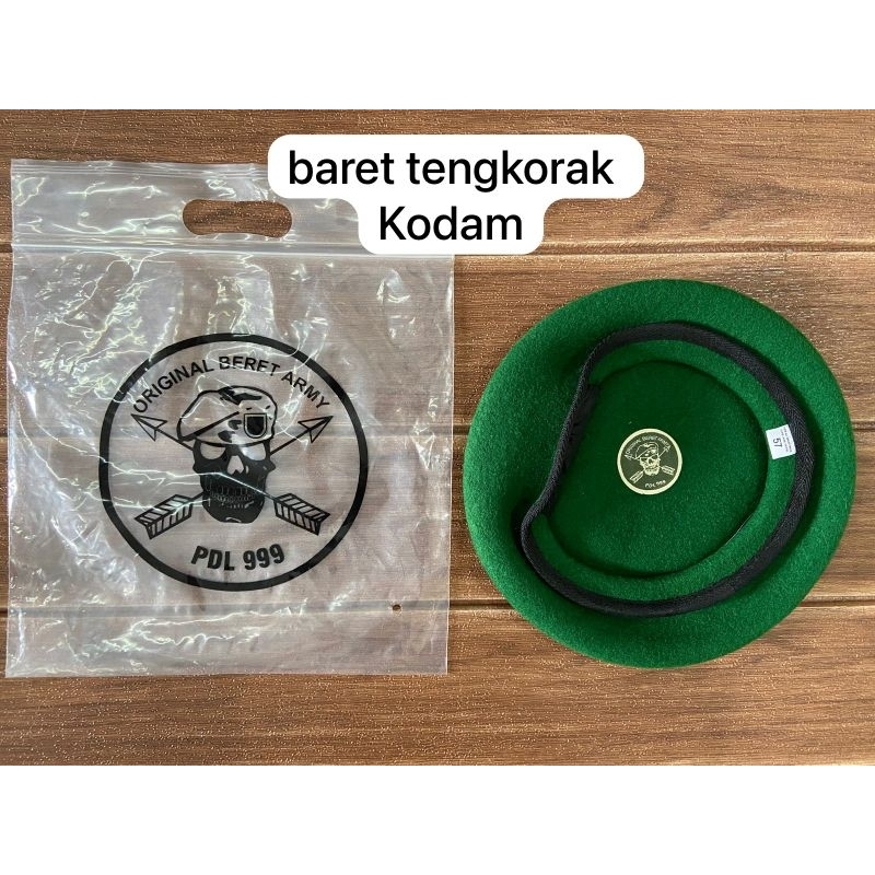 BARET TNI-AD MERK TENGKORAK DAN CAMEL