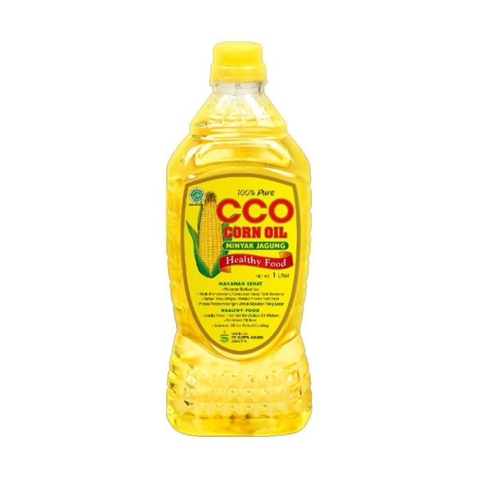 

CCO CORN OIL 1 LITER MINYAK JAGUNG