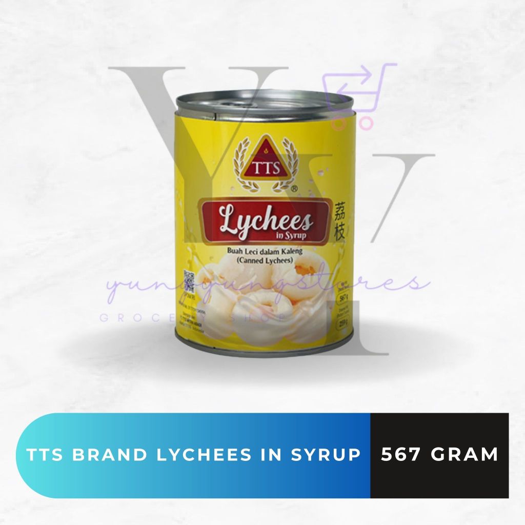 

Leci Kaleng / Lychees In Syrup TTS Brand 567 gram