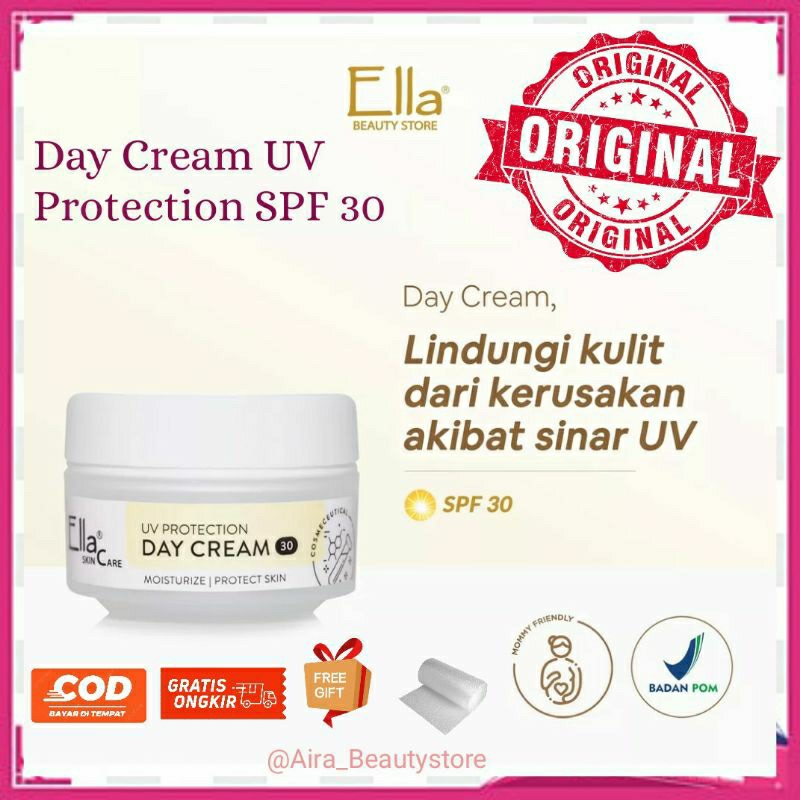 Day Cream Krim Pagi UV Protection SPF 30 Ella Skincare