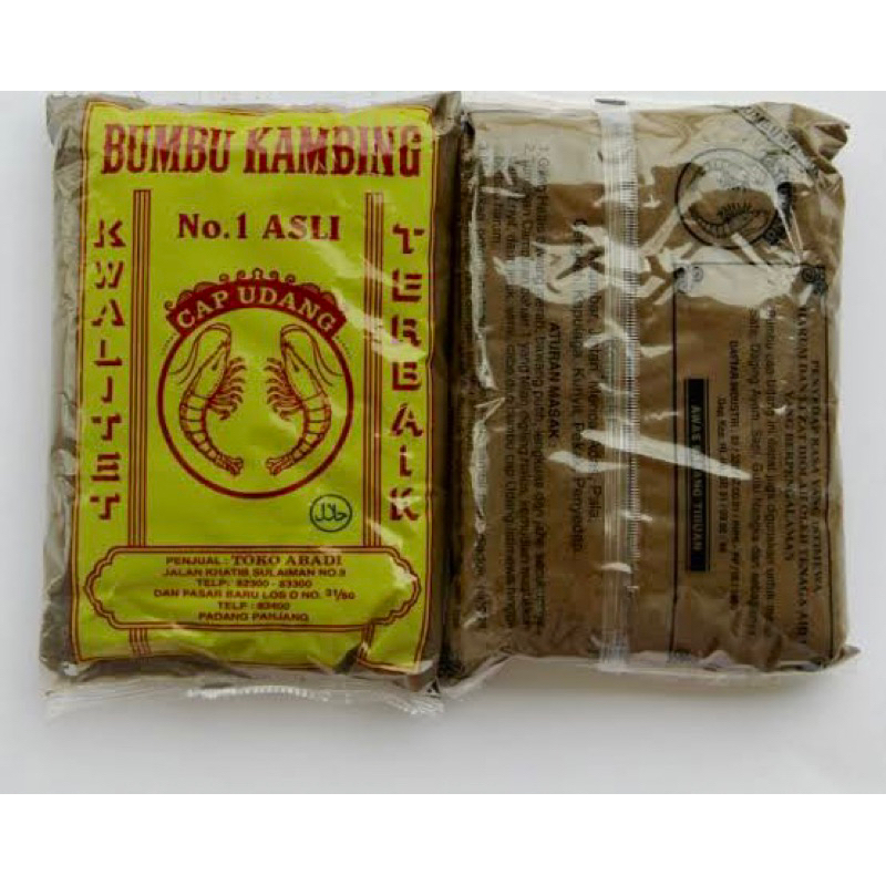 

bumbu kambing cap udang
