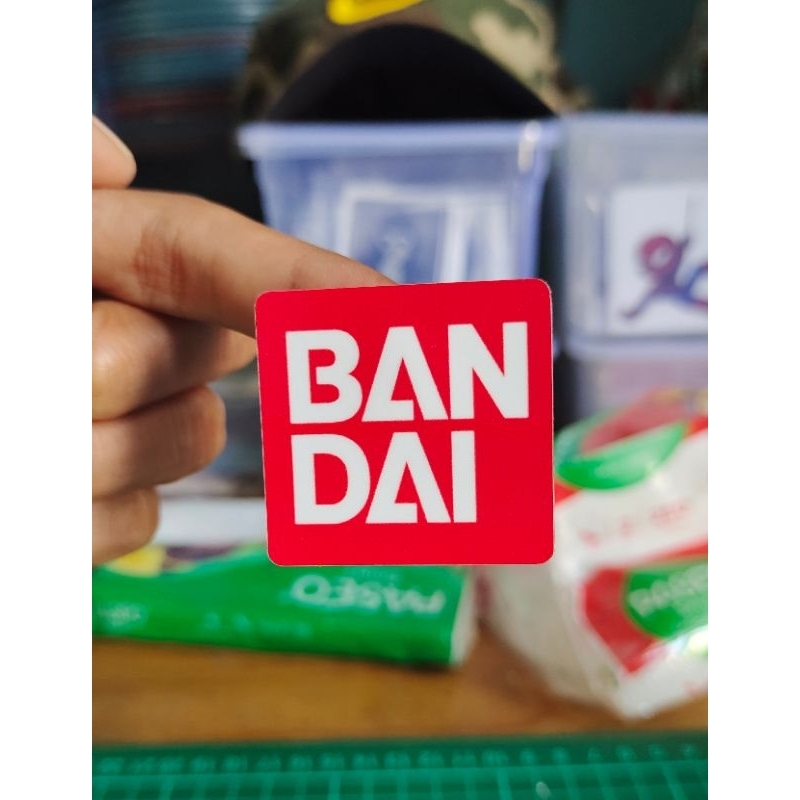 

stiker print Bandai custom stiker keren murah