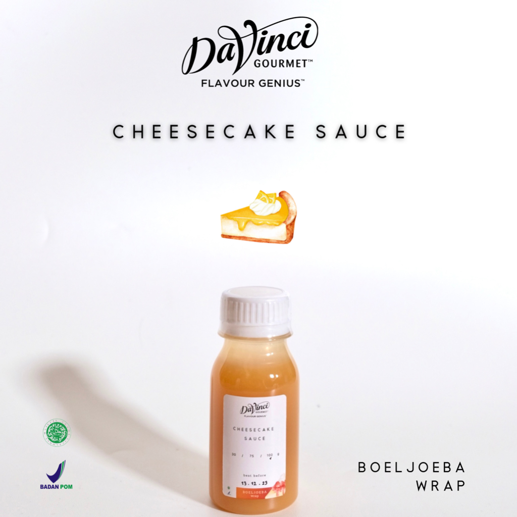 

Davinci Cheesecake Sauce Repack [30, 50, 100] g