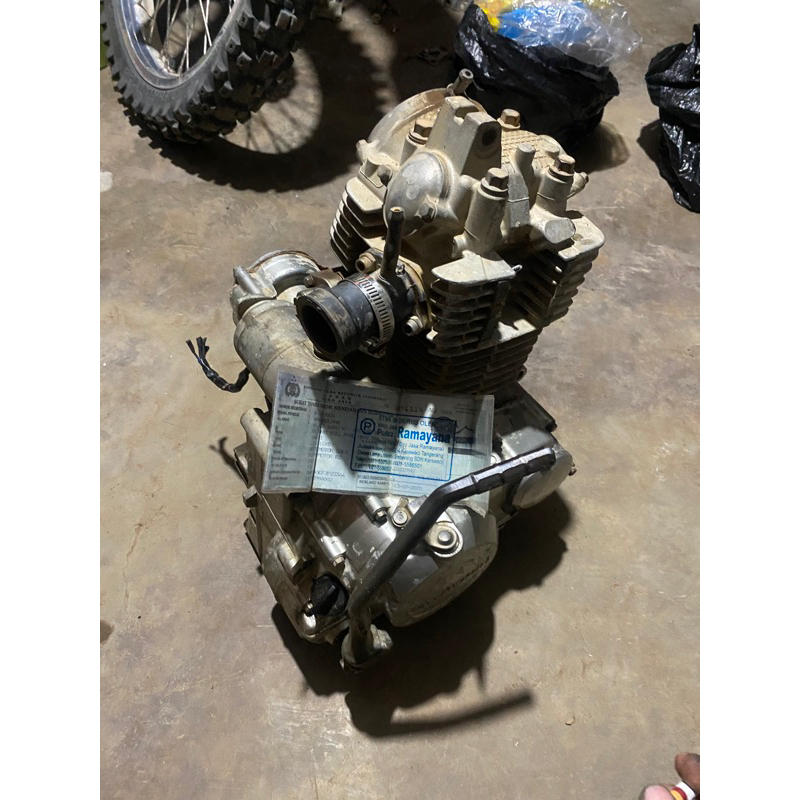 mesin klx stnk tahun 2015