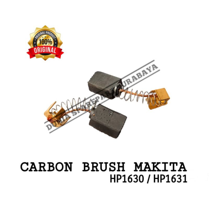 CARBON BRUSH FOR MESIN BOR MAKITA HP1630 / HP1631 / BROSTEL MAKITA HP 1630 / BOSTEL COAL KULL BOR IM