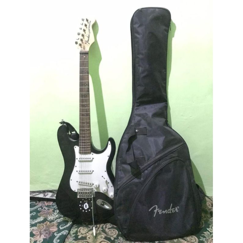 gitar listrik fender / mpd / dj / alat musik murah / alat musik listrik / piringan / amplifier / dj 