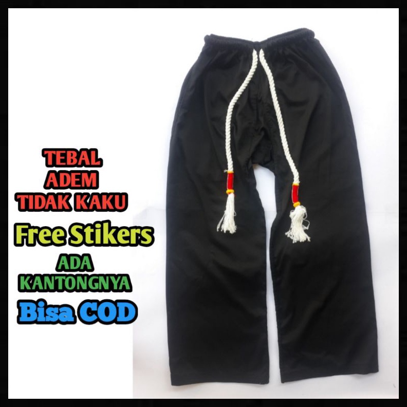 Star Celana Silat Tali Warok Warna Hitam (Selalu Ready Stok) serbuuu 