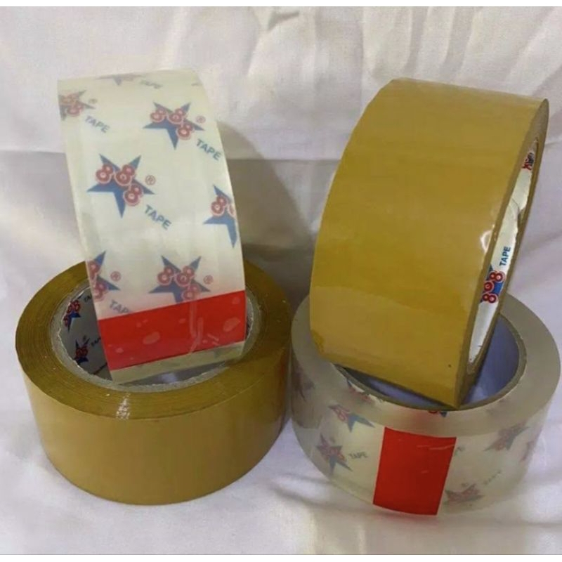 

LAKBAN 888 Star Bening Coklat -+ 60 Yard UL