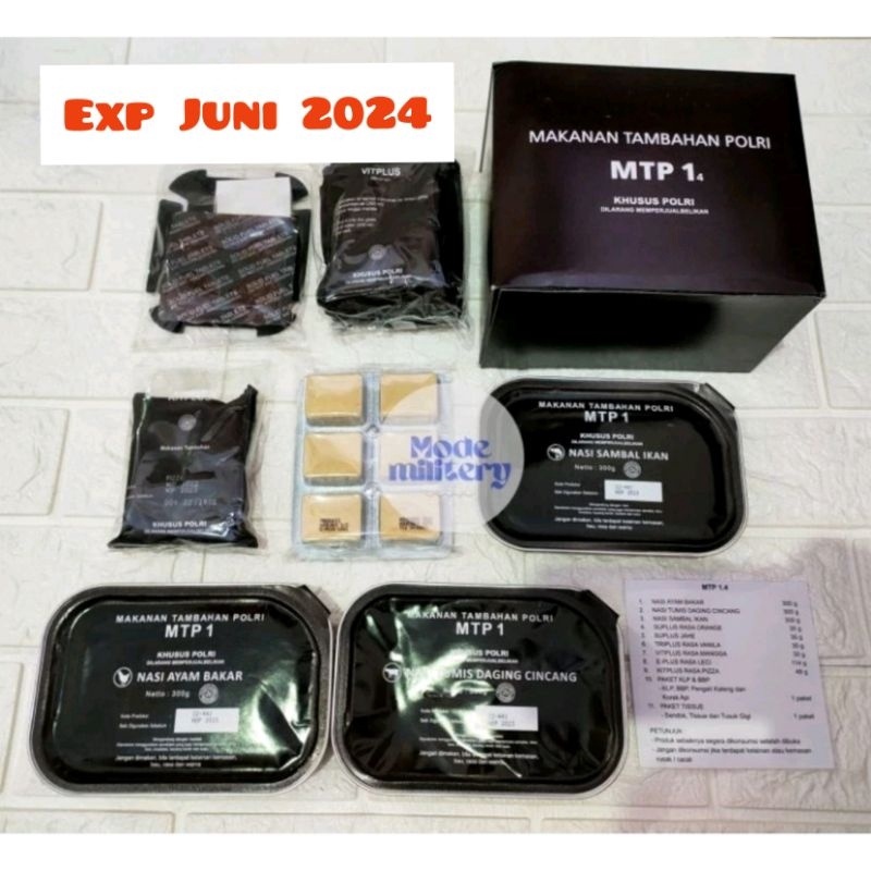 

HARGA GROSIR RANSUM POLRI MTP1 l Lengkap 1 set l Makanan camping l survival food l MTP Polri/TNI serbuuu !