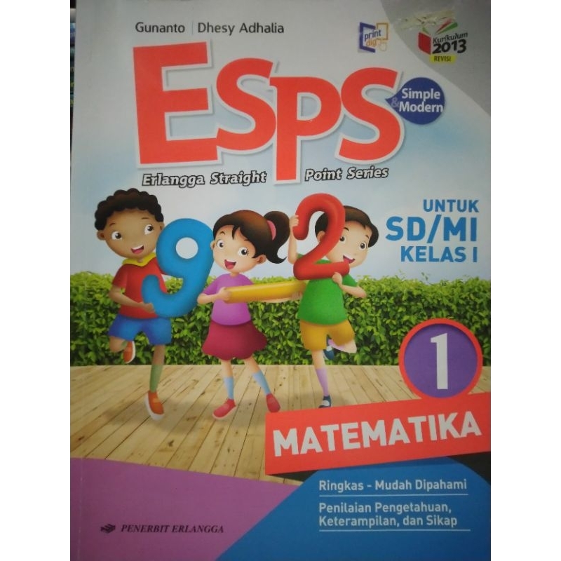 ESPS MATEMATIKA KELAS 1 SD