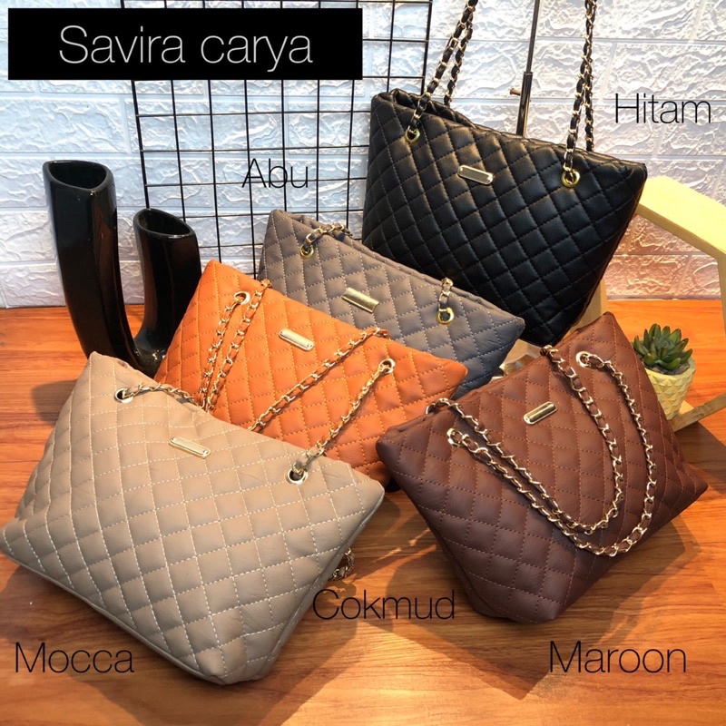 Terlaris Today TOTE BAG SAVIRA TAS TOTE TAS WANITA TAS SELEMPANG WANITA TAS KERJA SHOULDER BAG RACUN