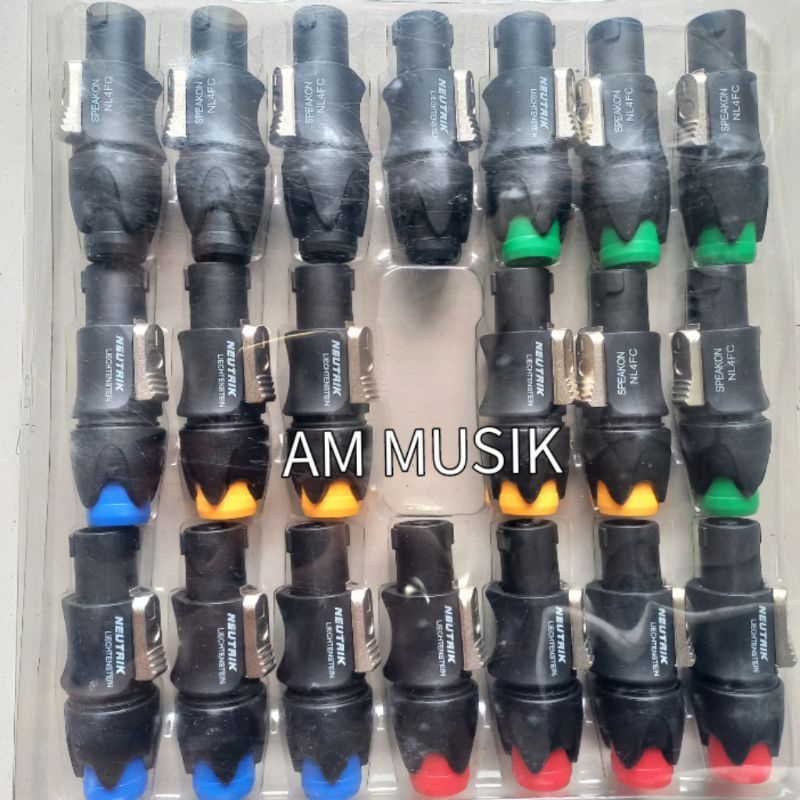 JACK SPIKON NEUTRIK NL4FC SPIKON 4 PIN ORIGINAL