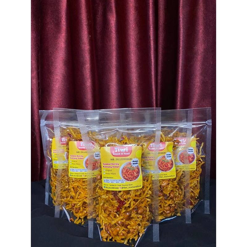 

Sambal kering kentang tempe 200gram