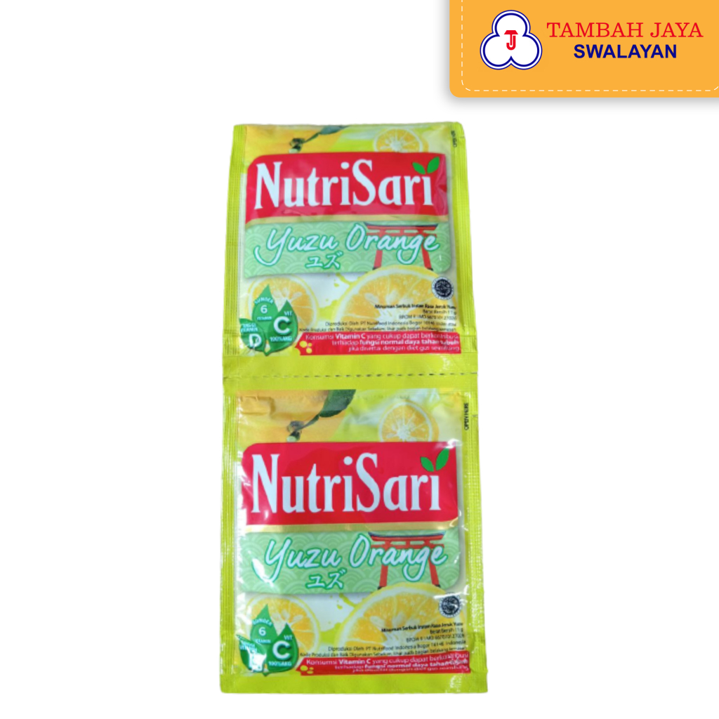 

Nutrisari Yuzu Orange 1 Renceng isi 10 sachet