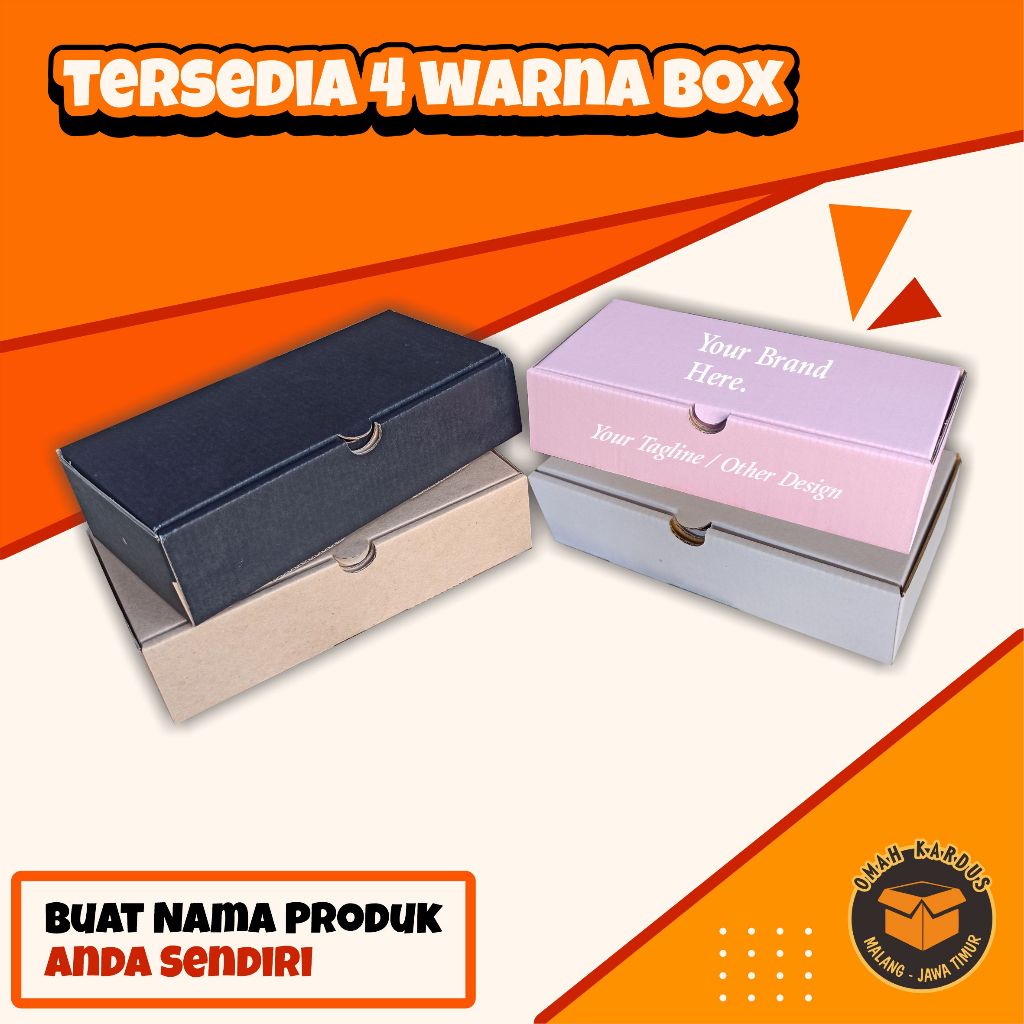 

Custom Sablon kardus Hampers 20x10x5 cm + SABLON 1 WARNA | custom desain | custom sablon