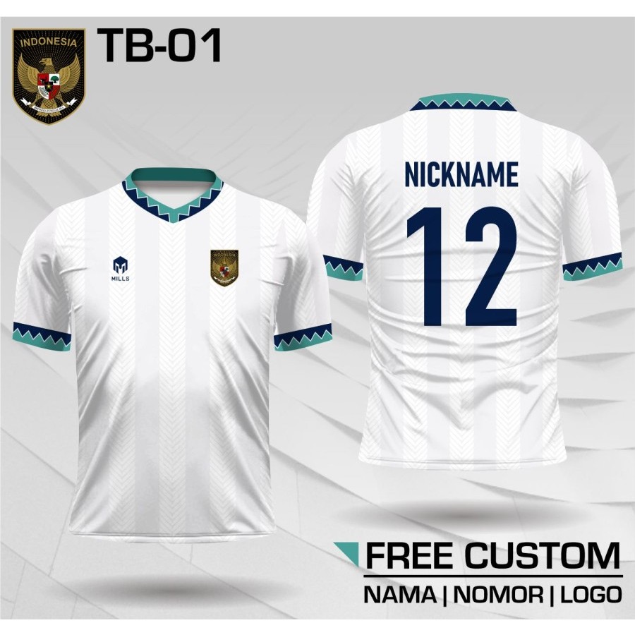 Jersey bola timnas indonesia baju timnas terbaru kaos sepak bola