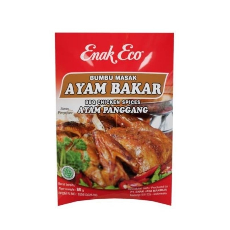 

Bumbu Ayam Bakar Enak Eco 80gr