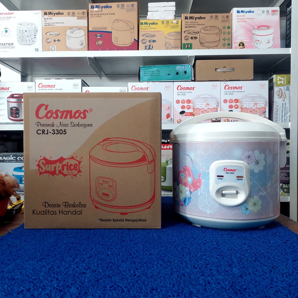 Cosmos rice cooker CRJ-3305 1.8 L penanak nasi CRJ 3305 1.8 Liter