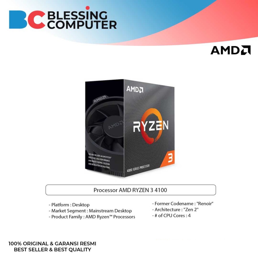 Processor AMD RYZEN 3 4100