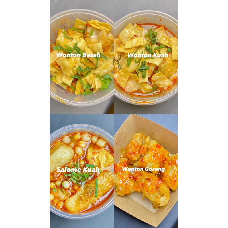 

WONTON PANGSIT PEDAS KUAH ISI 6PCS BESAR