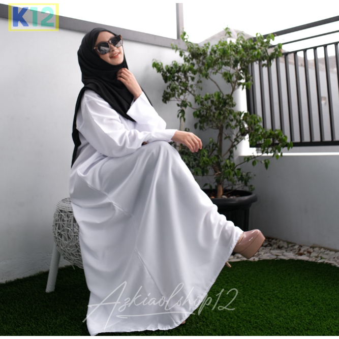 gamis terbaru 2024 lebaran wanita import