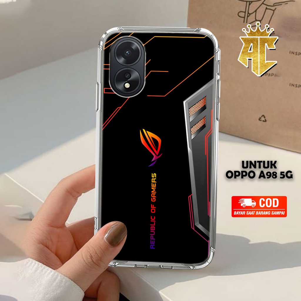CASE OPPO A98 5G - Casing OPPO A98 5G Terbaru 2023 AERO STORE [ MOTIF 30 ] Silikon OPPO A98 5G - Cas
