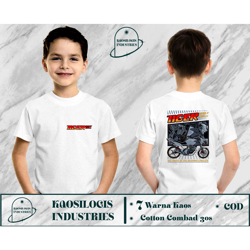Kaos Anak Herex Tiger Honda Herex Nusantara - Kaosilogis