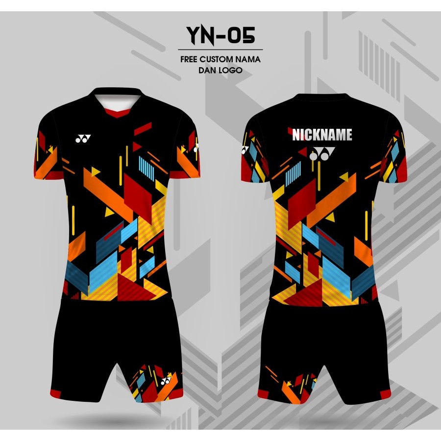Setelan Jersey badminton kaos yonex baju bulutangkis