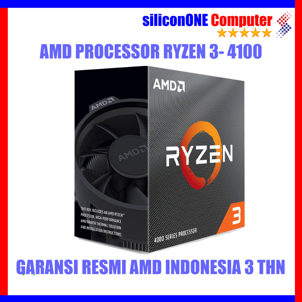 AMD Ryzen 3 4100 BOX processor