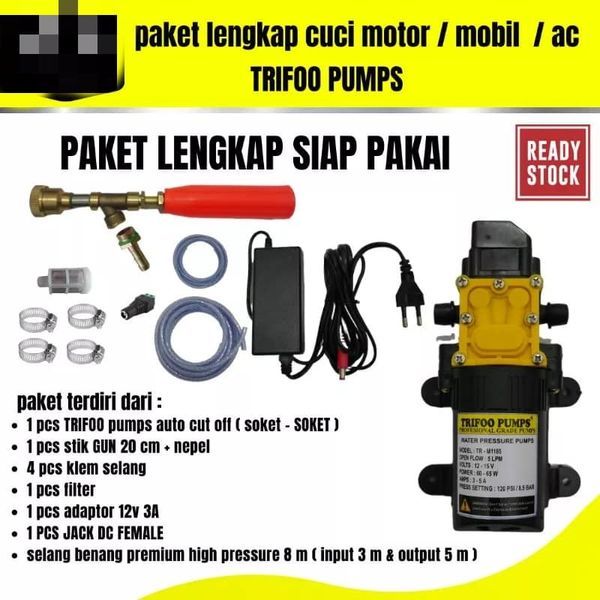 ALAT CUCI MOTOR / MOBIL / AC SIAP PAKAI
