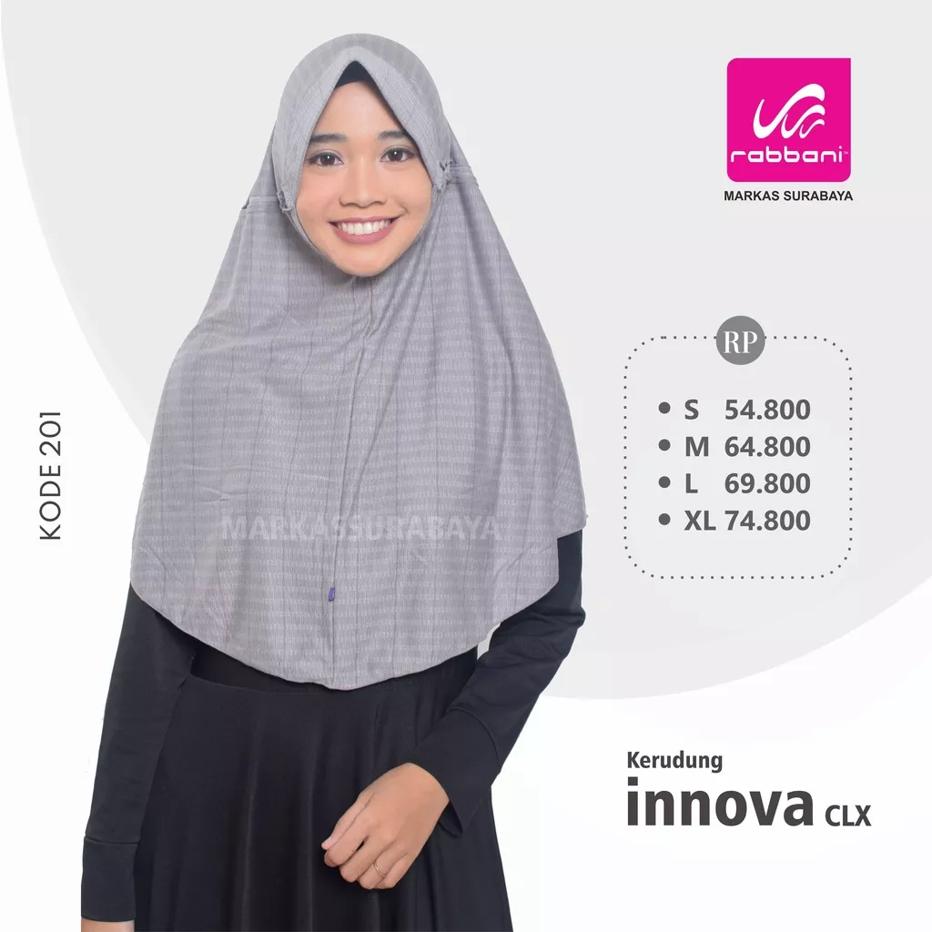 Rabbani Innova CLX Warna Abu Putih Navy