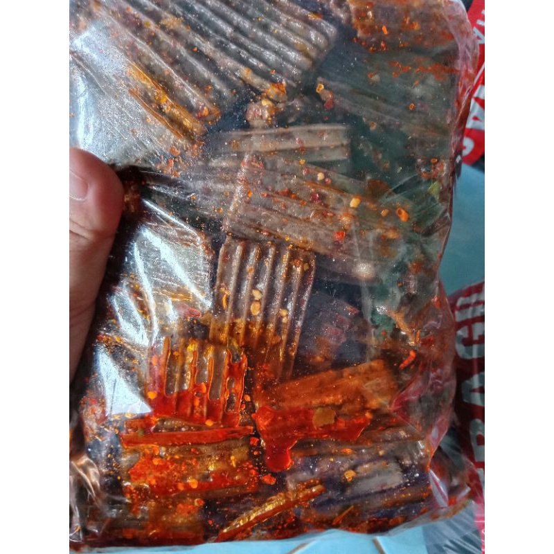 

kerupuk jengkol pedas daun jeruk 500gram