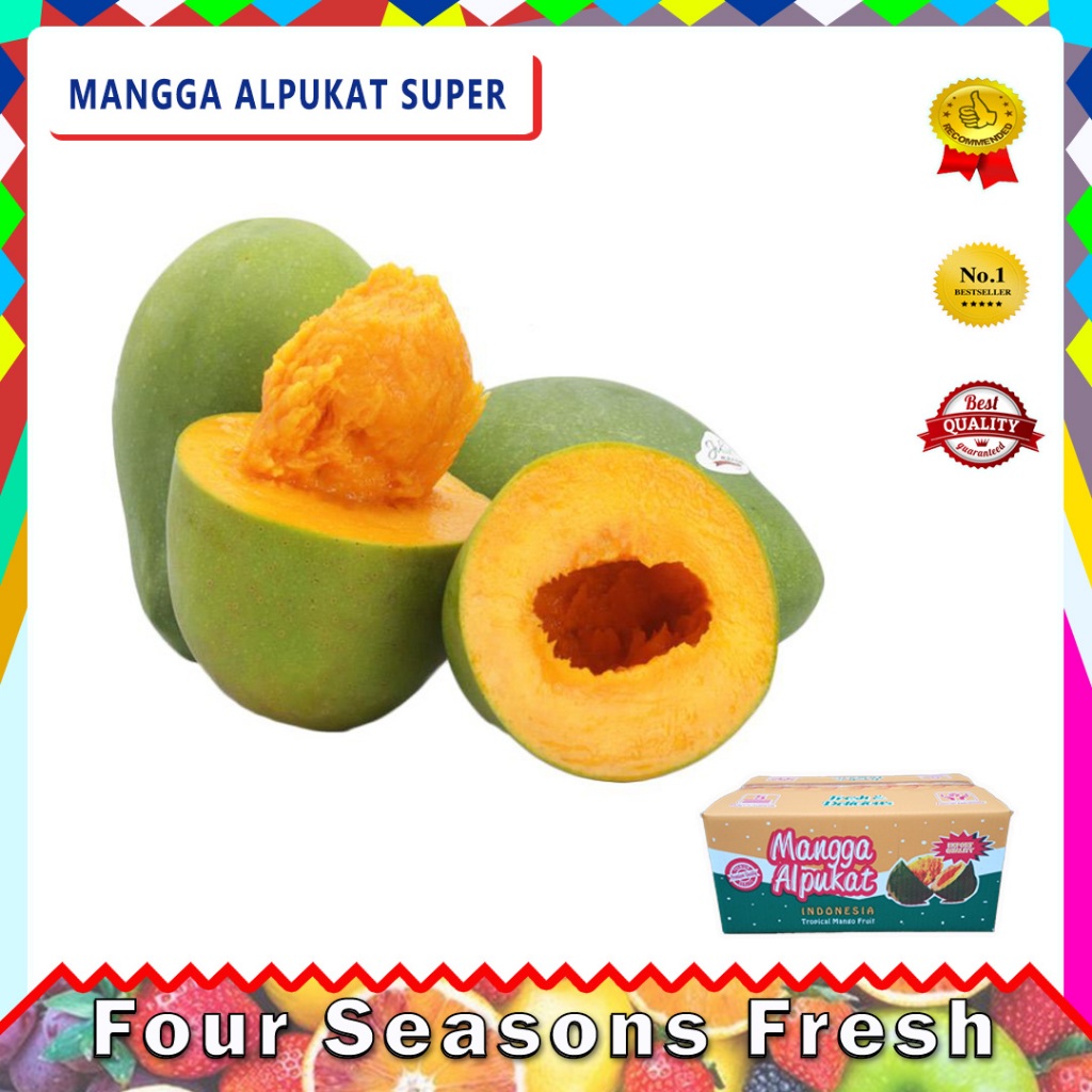 TERLARIS MANGGA ALPUKAT 1 DUS MANIS KENYAL MASAK POHON ORIGINAL