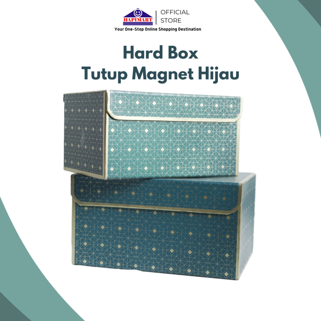 

Box Hampers Natal/Gift Box/Box Hampers/Box Tutup Magnet/Box Green Gold/Box Elegant