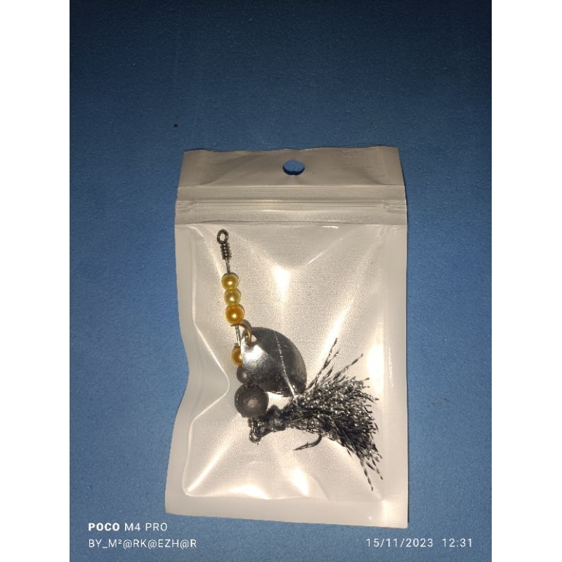 umpan casting spiner ikan gabus 5gram