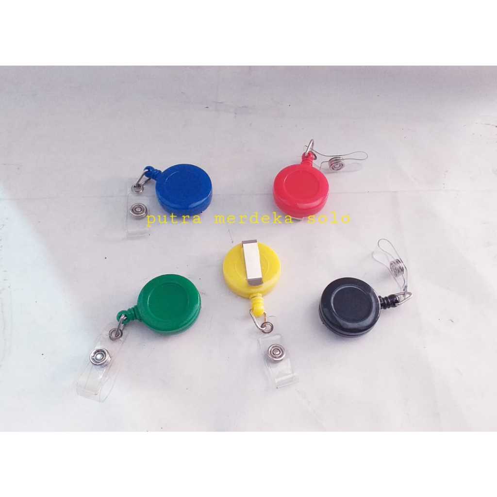 

Yoyo Id Card / ID Card Yoyo / Gantungan ID Card Yoyo Warna HItam Merah Kuning Biru Hijau Chrome