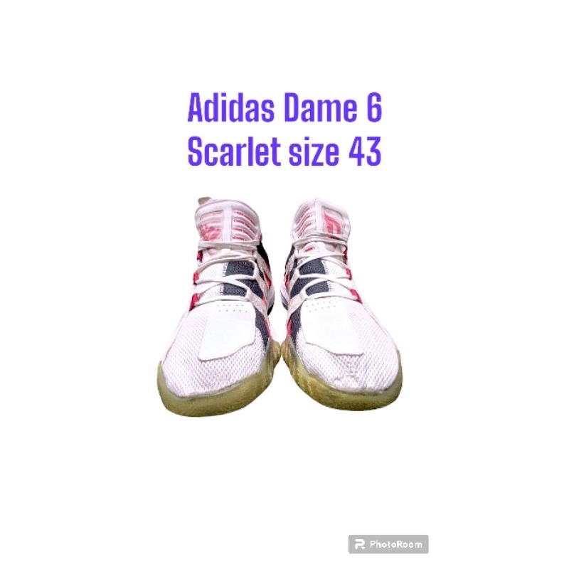 Adidas Dame 6 Scarlet