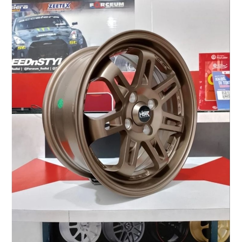 Velg HSR Ring 15 Model TE37 Cocok Buat Vios Splas Freed Corolla Dll