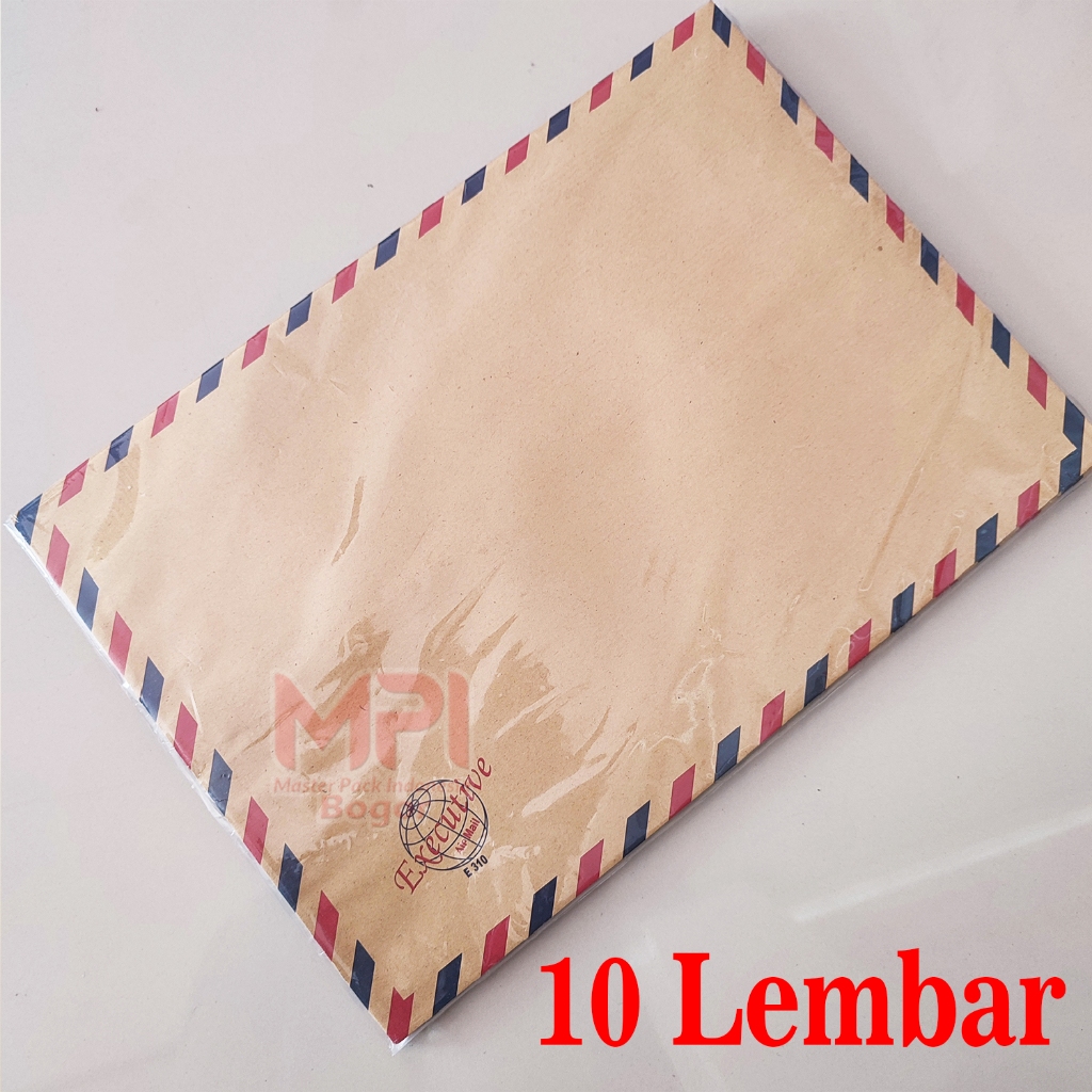 

1 PACK ( 10 Lembar ) - Amplop Coklat Tali Murah - Amplop Lamaran Kerja - Amplop Coklat Folio