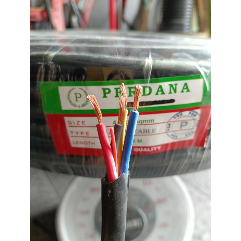 Kabel speaker 4x2,5 perdana sound system (meteran)